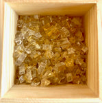 Brown Bowl / Gold Fire Glass