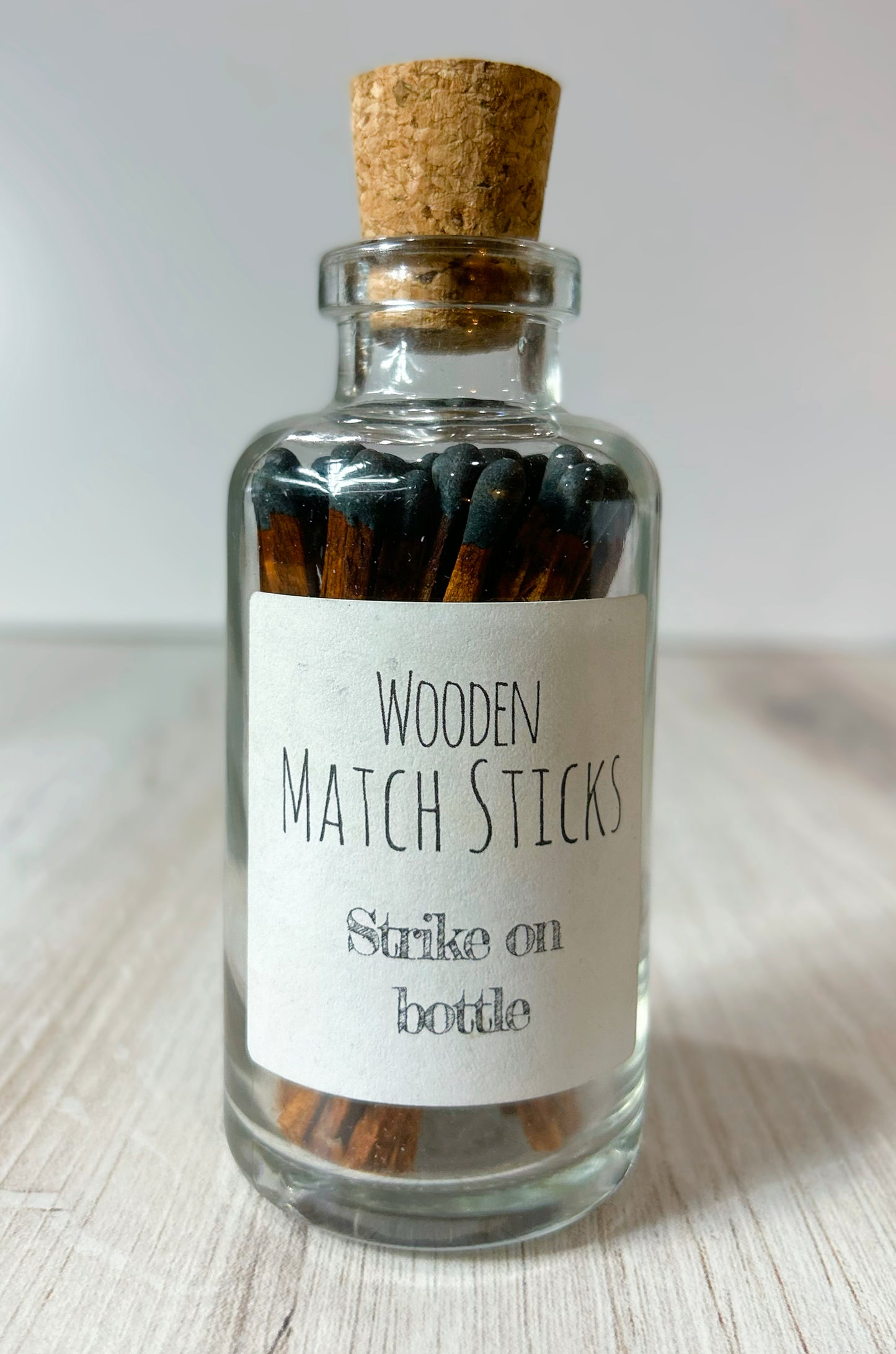 Match Kit - Glass Jar with long matches